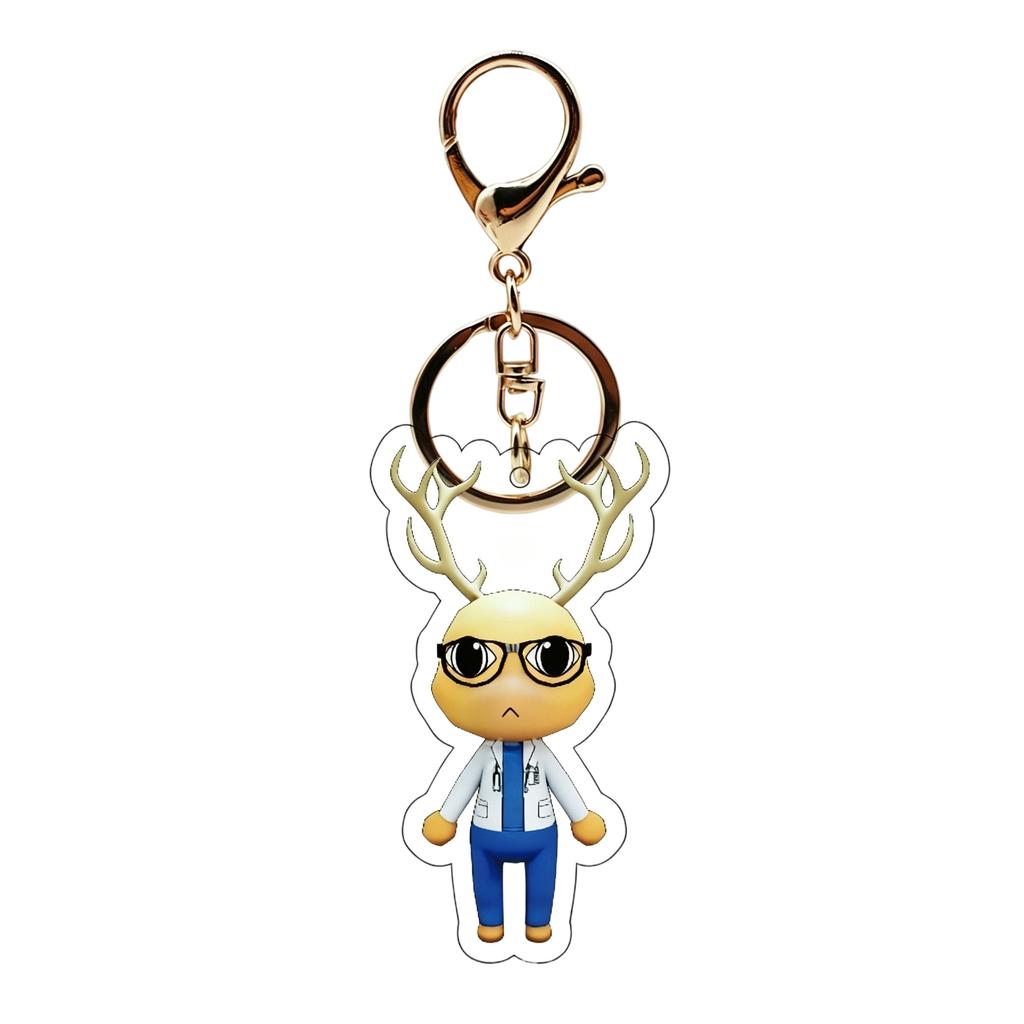 Animal Keychain Accessory Charm Pendant for Fans
