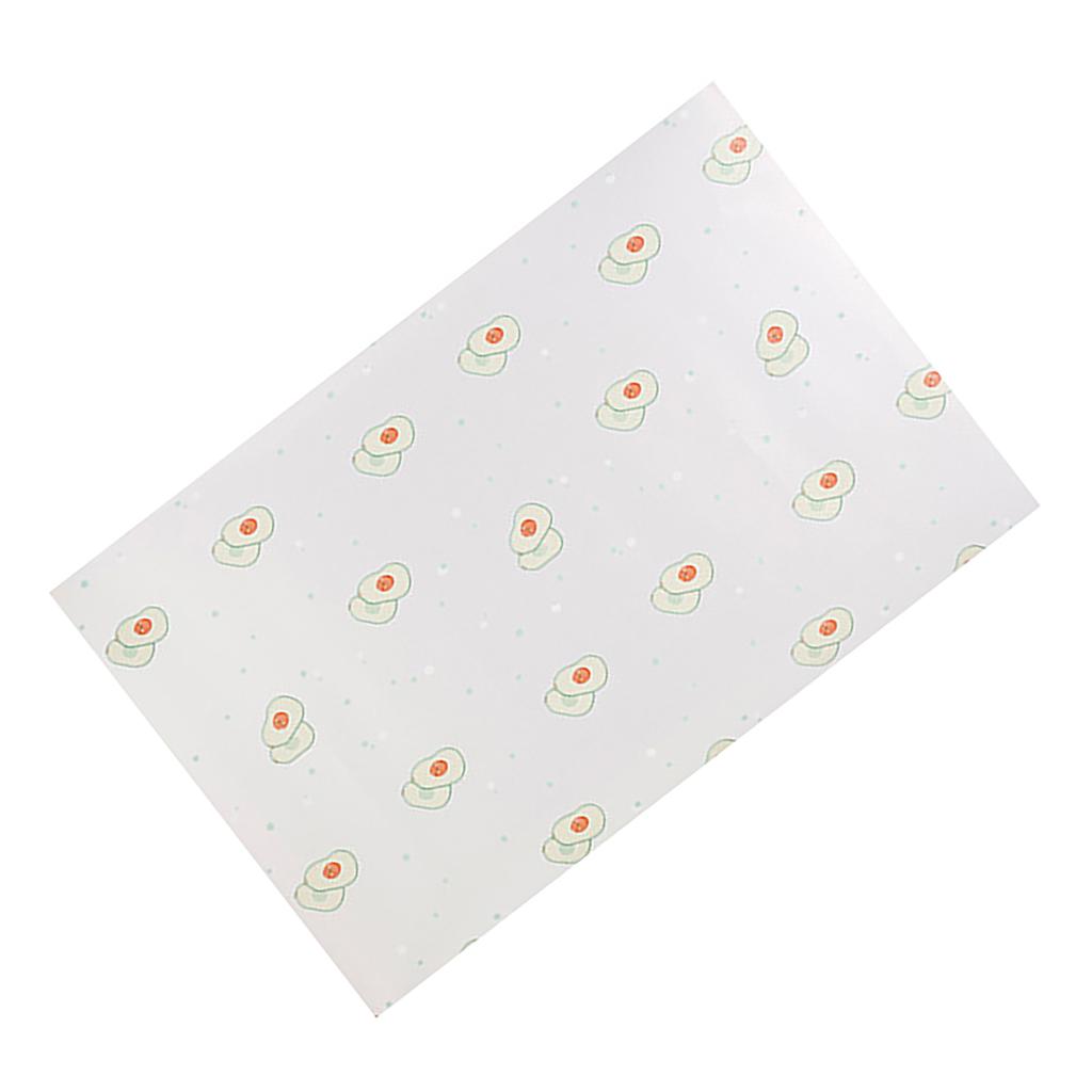 Refrigerator Liner Multipurpose Dustproof Waterproof Oilproof Cute Print Cupboard Mat for Drawer