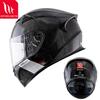 Full Face Motorcycle Helmet Men Women Carbon Fiber Style ABS Shell Ventilated Racing Street Riding Safety Gear