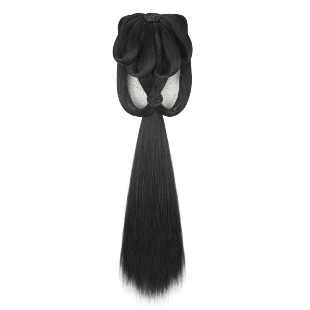 Faules Kostüm Perücke Damen Hanfu Perücken Lang Gerade Hanfu Perücke Stirnband Chinesische Antike Perücke Fotografie