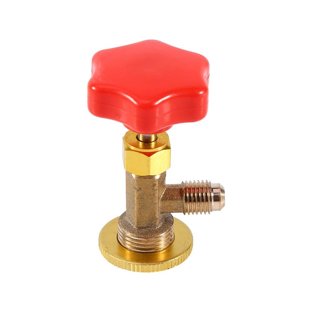 1/4 Inch Connector AC Recharge Adapter M14 Thread Can Bottle Opener Refrigerant Gas Refill