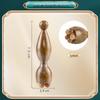 Sandalwood Air-Cushion Meridian Massage Brush for Abdominal and Liver Stimulation
