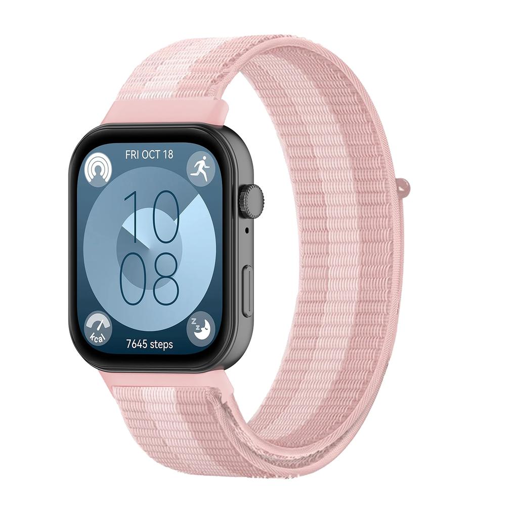 Oficiální nylonový smyčkový řemínek pro Huawei Watch Fit 3 Sportovní náramek Řemínek Correa pro Huawei Watch Fit 3 Chytrý náramek