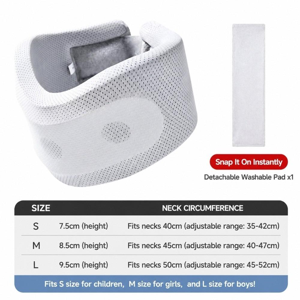 Comfortable Anti-Head Droop Neck Support Breathable Adjustable Neck Brace Anti-neck Wrinkles