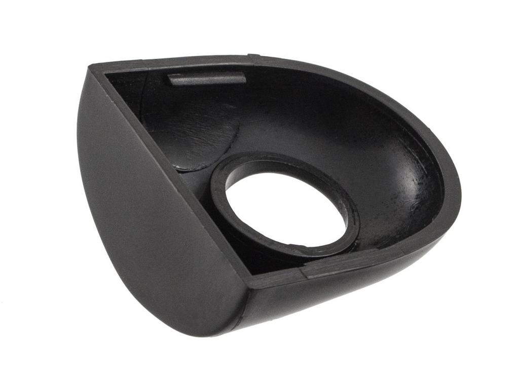 Renault Espace IV 2002- External Door Handle Cover, Black with Hole
