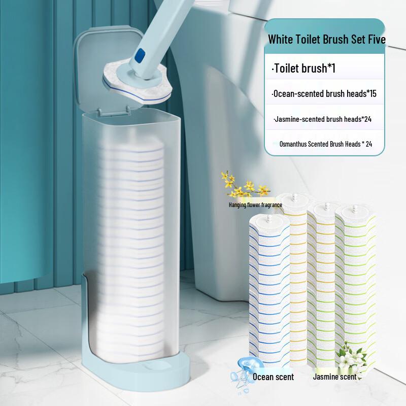 Xihe Disposable Toilet Brush Replacement Heads