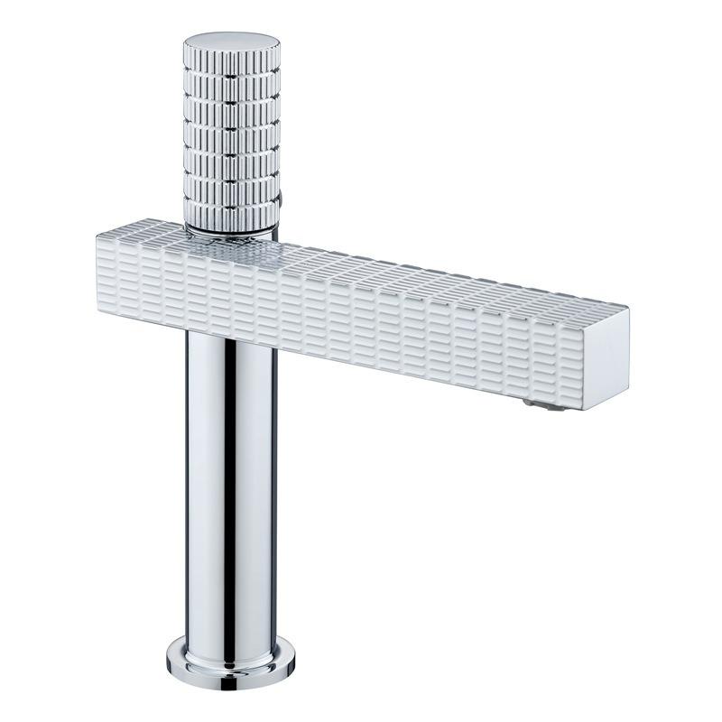 Household Bathroom Full Copper Faucet Bathroom Washbasin Countertop Basin European Style Hot and Cold Faucet