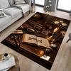 1PC Reading Table Non-Slip Floor Carpet Compatible for Office&Living Room&Bedroom&Dining Room - Flat-Weave Machine-O357