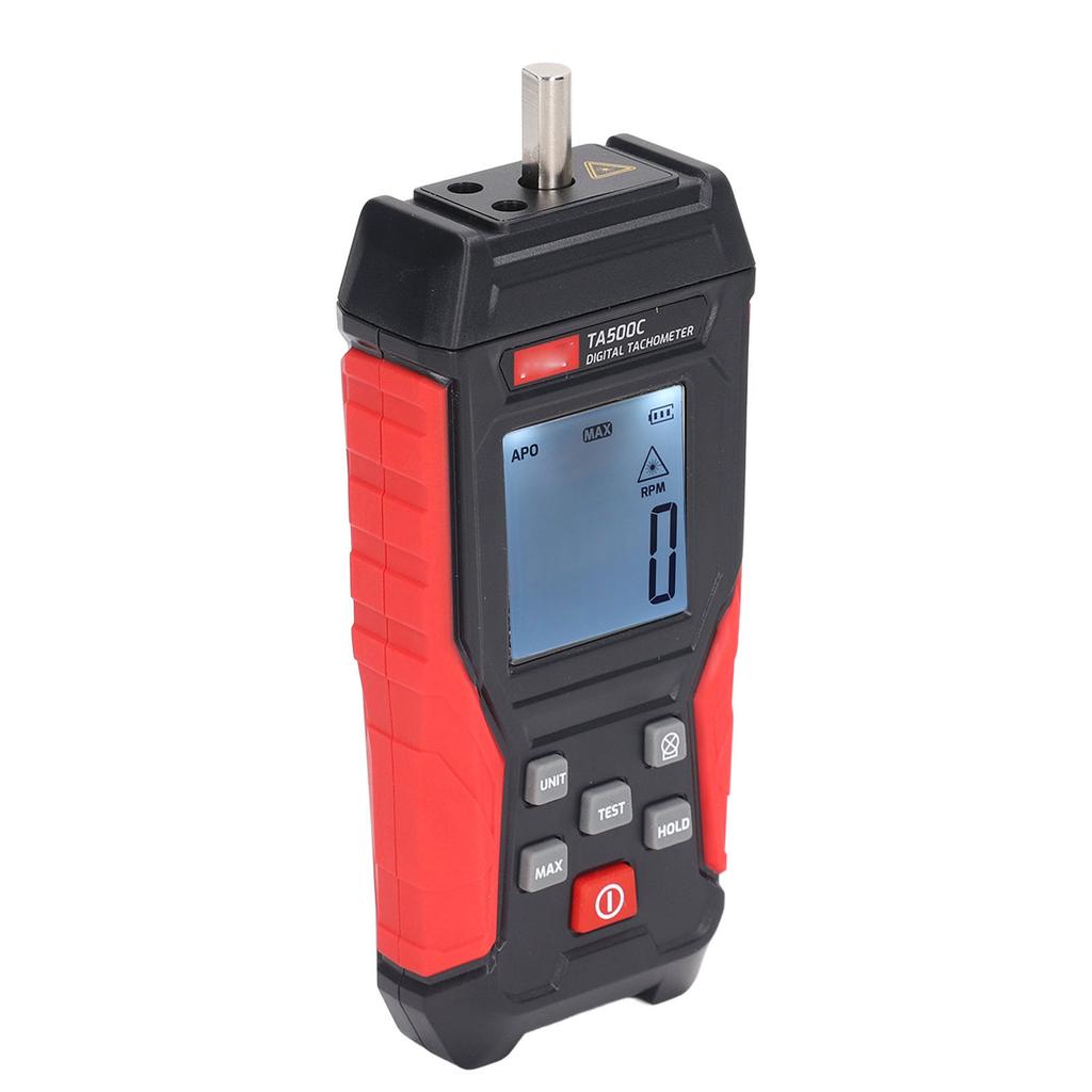 Digitaler Drehzahlmesser Laser Foto Drehzahlmesser U/min Messgerät Messwerkzeug für Maschinenausrüstung