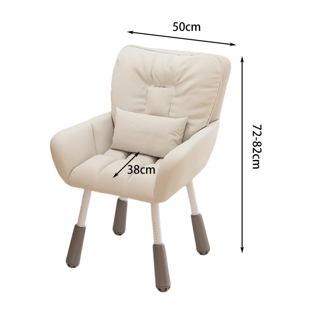 Computer Office Chair Swivel Gaming Chair Backrest Fashion Comfortable For Bedroom Dormitory College Student Study Backrest Stoo