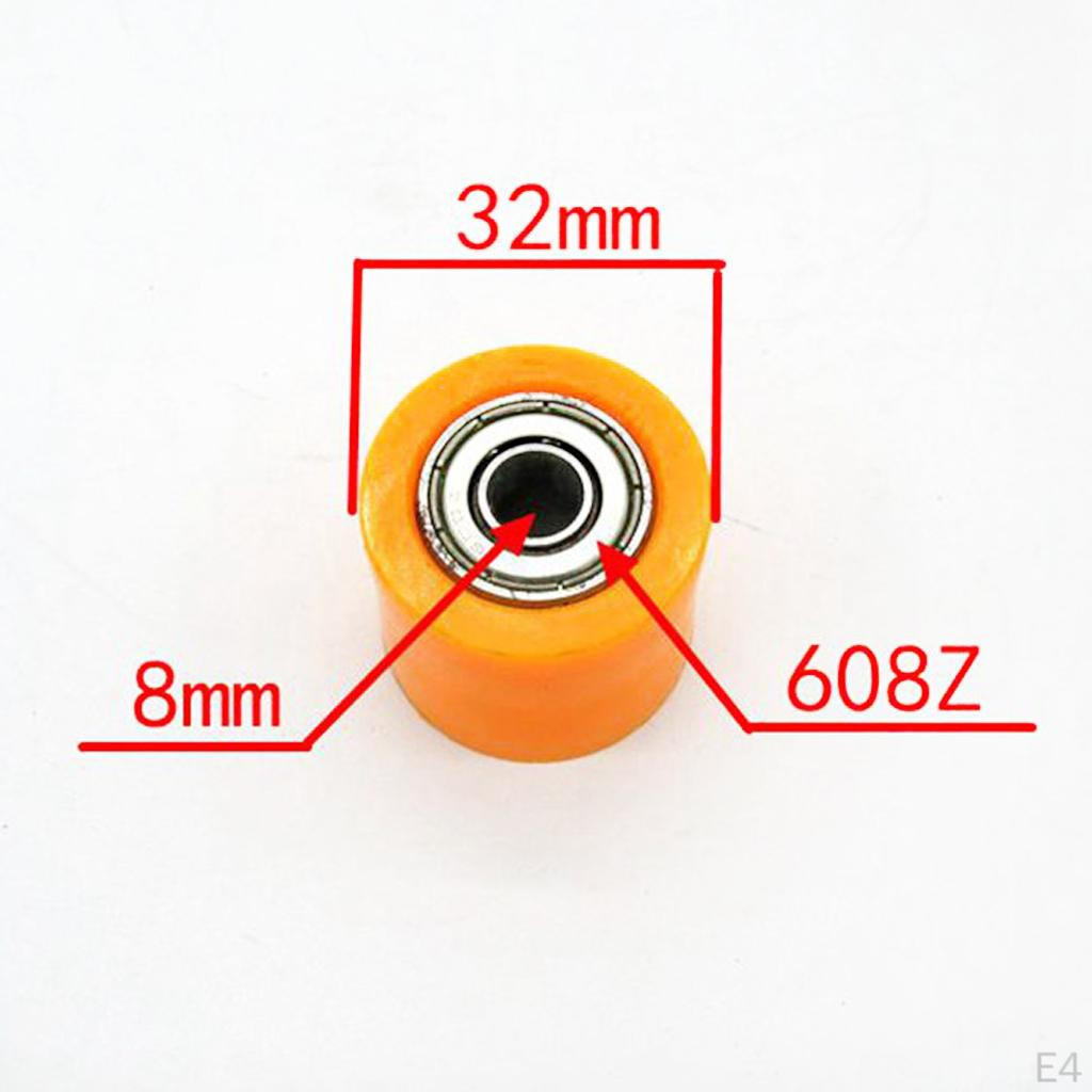 1x Motorcycle Dirt Bike Chain Roller For CRF YZF RMZ KLX Spare Parts U0026 Accessories