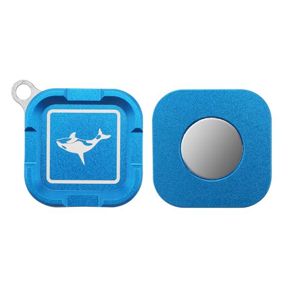 Magnetic Fly Patch Fishing Accessories Anodized Surface Strong Magnetic Force Compact Design Portable Fishing Tackle Tool