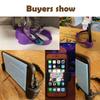 Thumbs-up Phone Stand: Adjustable Plastic Holder, Portable Desktop Stand for iPhone, Xiaomi & Samsung