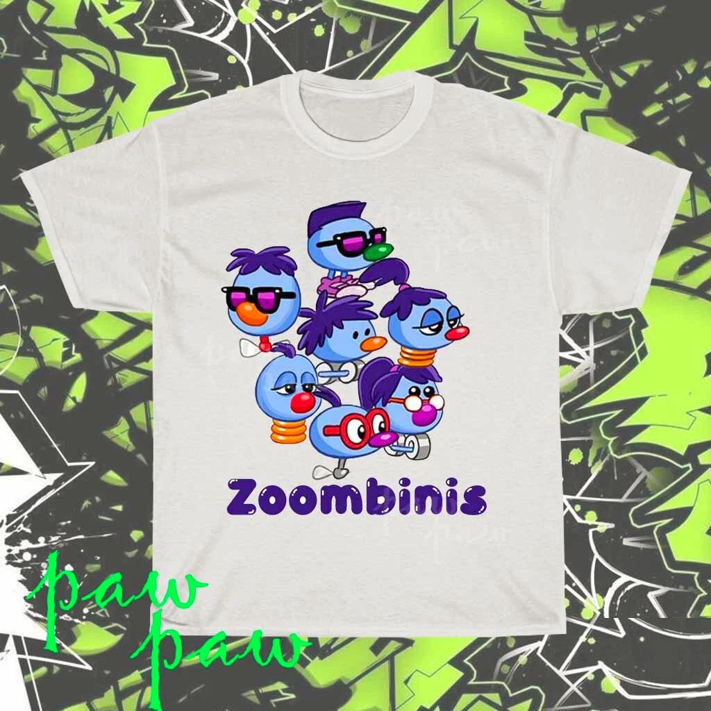 

Brand New Zoombinis Logo American T-Shirt Funny Size S to 5XL L