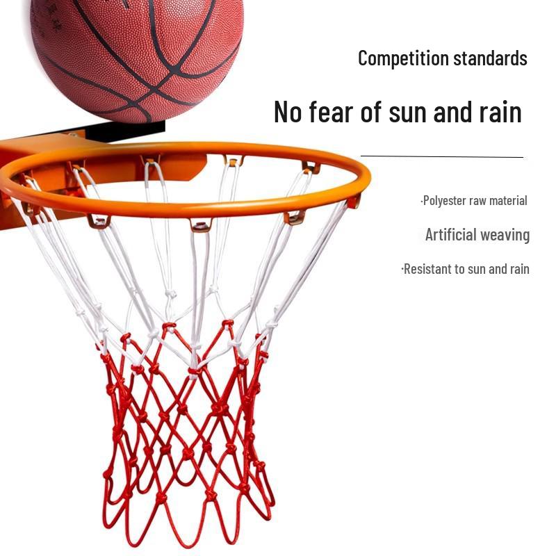 Wall-Mounted Basketball Hoop Stand for Indoor/Outdoor Use - Suitable for Adults and Children