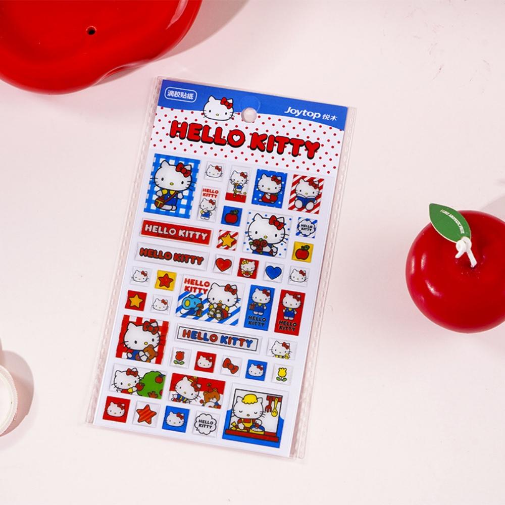 Sticker Sheet Kawaii Cartoon Self Adhesive Labels for Scrapbook Journal Phone Laptop Bottle Gifts Toys