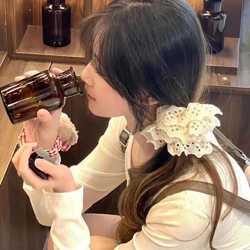 The  Spring Headband High-Quality Hair Rope Tie Balls Hair Ornament Headwear Is Versatile