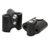 Chrome Handlebar Riser Clamp Chrome CNC Aluminum Alloy for R18 Classic Motorcycle 2020‑2021 Black