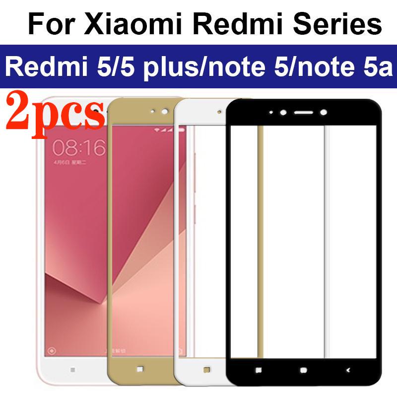 

2PCS протектор стекла для xiaomi redmi 5 плюс xiami xaomi xiomi note5a 9H 2.5D экран