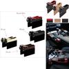 Premium Pu Leather Car Seat Storage Box Stylish Coin Collector And Cup Holder