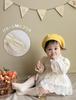SLINX Lace Floral Ruffled Perfect for and Sizes and Cute and Perfect for Princess QZ2132 Girls' Dress, Print, Sleeves, Weddings, Spring, Autumn,