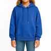 Children's Fashion Solid Color Long Sleeved Hooded Pullover With Pockets Casual Adult Sweatshirt Top