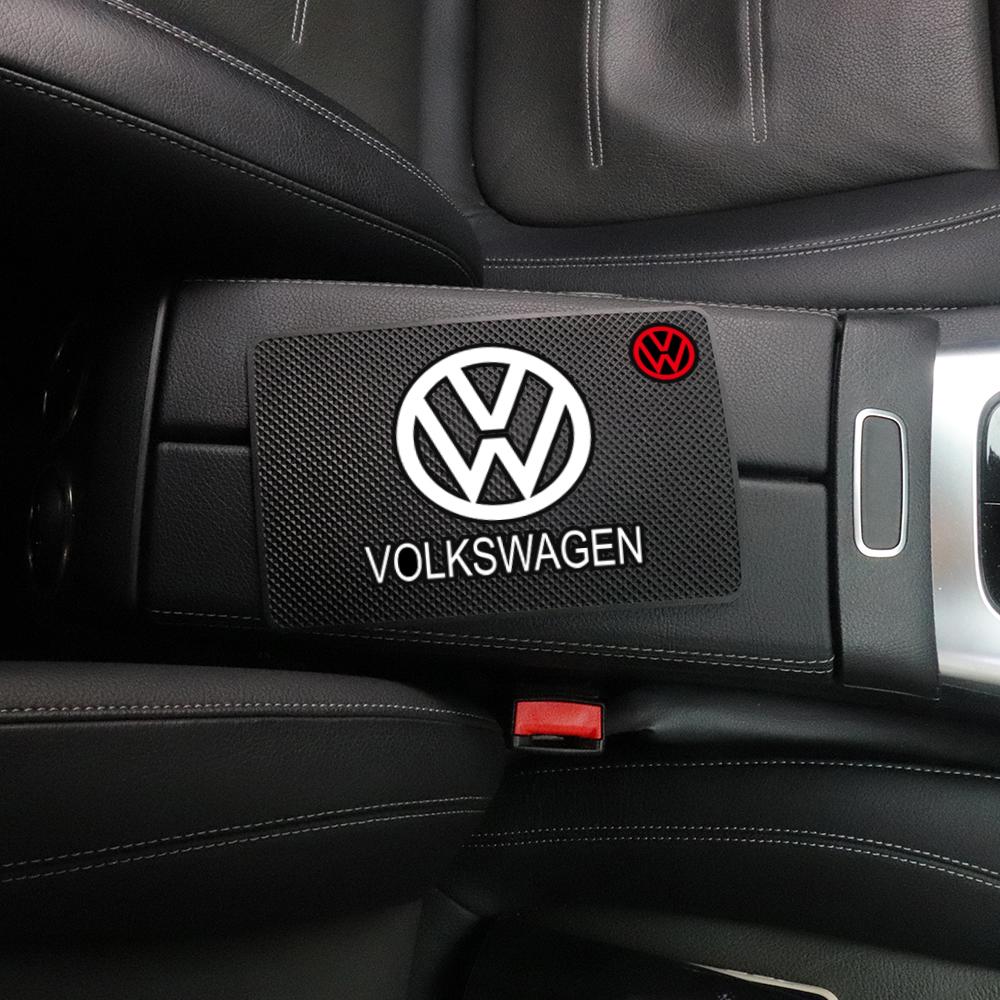 For Volkswagen B1 Car Dashboard Non-slip Silicone Sticky Pad Auto Accessories For Volkswagen Golf Caddy Passat CC Lavida Sagitar Scirocco Tiguan