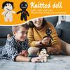 Knitted Yarn, Stitched Dolls, Knitted Halloween Toys, Yarn Hooks, Yarn Dolls, Finished Products
