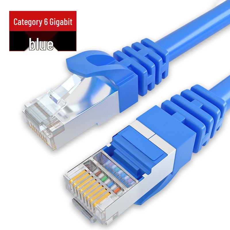 

Категорія 6 Cat6 Високошвидкісний Гігабітний Мережевий Патч-кабель RJ45 0.5 Meter