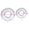 4in-10in Aluminium Alloy Rotating Bearing Plate Turntable Round Dining Table Round Rotating Bearing Plate Ball Bearing Plates