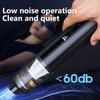 Powerful Suction Car Dust Collector Set Electric Cordless Car Vacuum Cleaner Low Noise Detachable Handheld Vacuum Home Cleaning