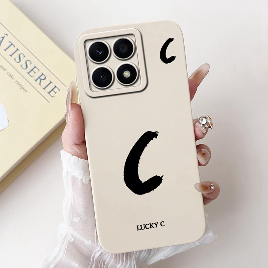 For Honor X8 X8a Case for HonorX8 4G X 8 A CRT-LX1 Soft Silicone Phone Coque Letter Painted Shockproof Protective Fundas Cover