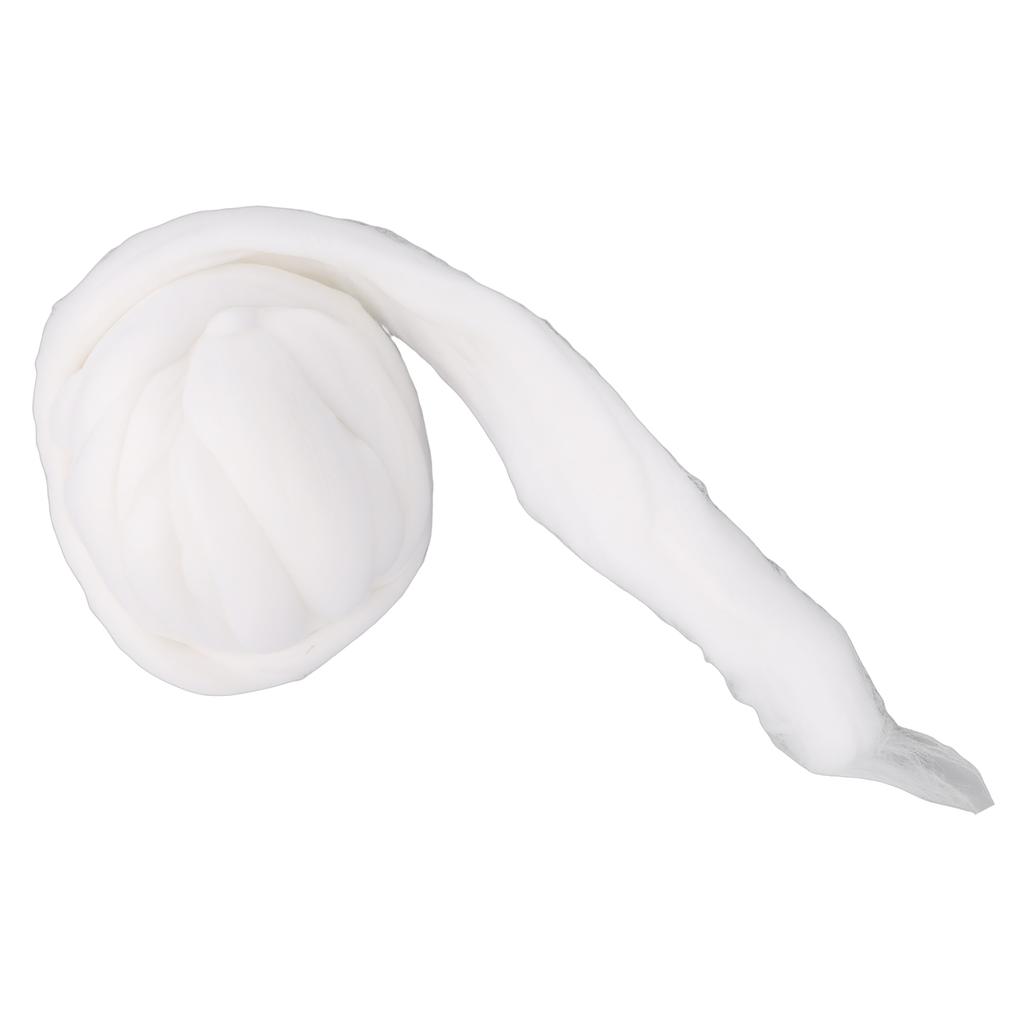 Wool Roving 200g Bulk Soft Wool Yarn for   Felting Hand   Knitting Crafting   Gift White
