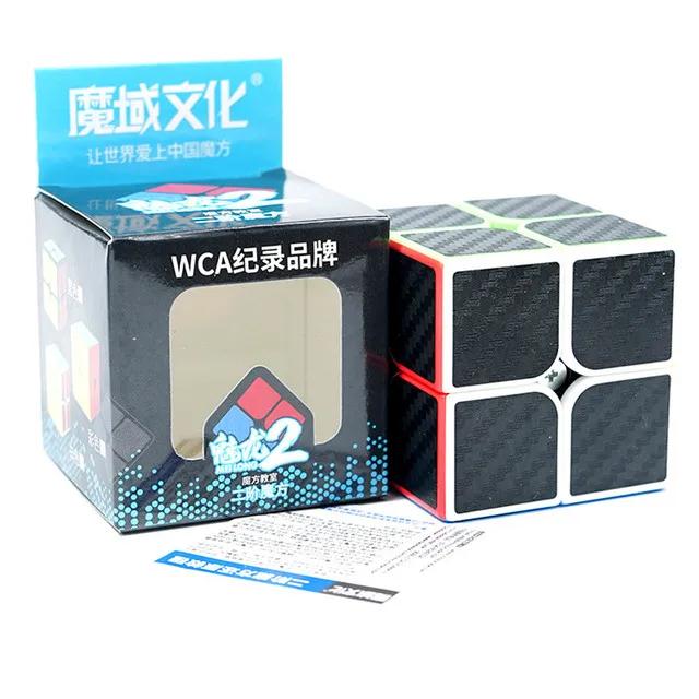 

[ECube] MoYu Meilong 2x2 Pocket Cube Stickerless Magic Cube Fidget Toy Anti Stress Learning Educational Gift Present for Children Adults