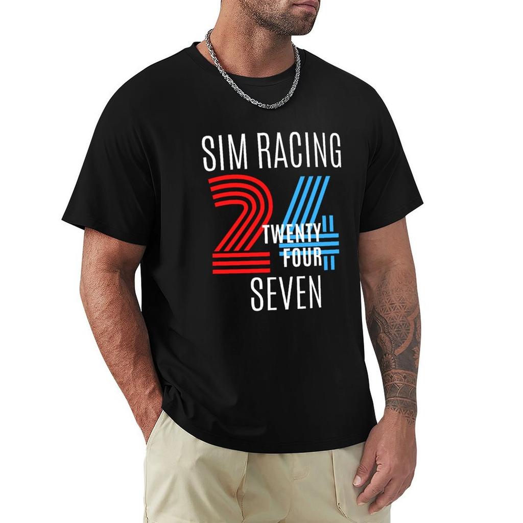 Sim Racing 247 Tee Tshirt Streetwear Print Tee Shirt
