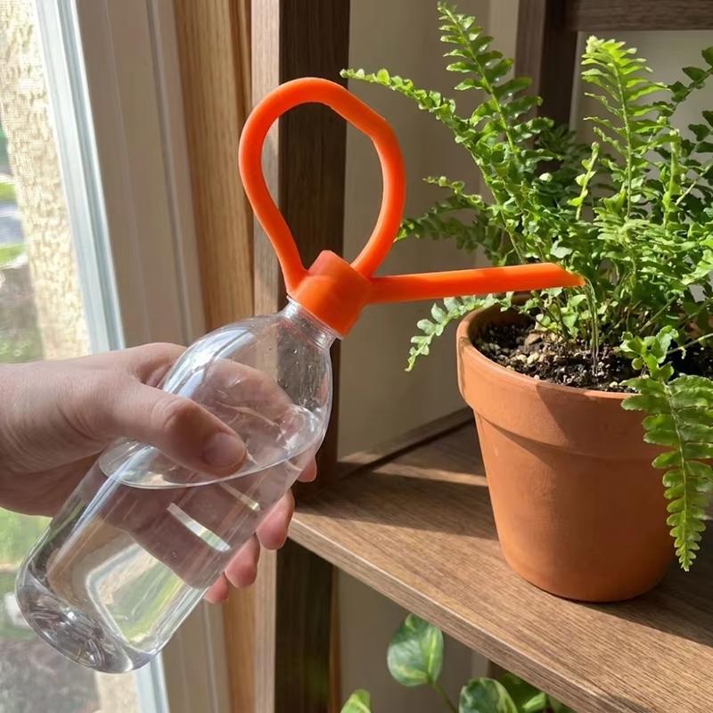 Portable Watering Can Nozzle Simple Plant Watering Device Diy Bottle Cap Spout For Home Bonsai Irrigation