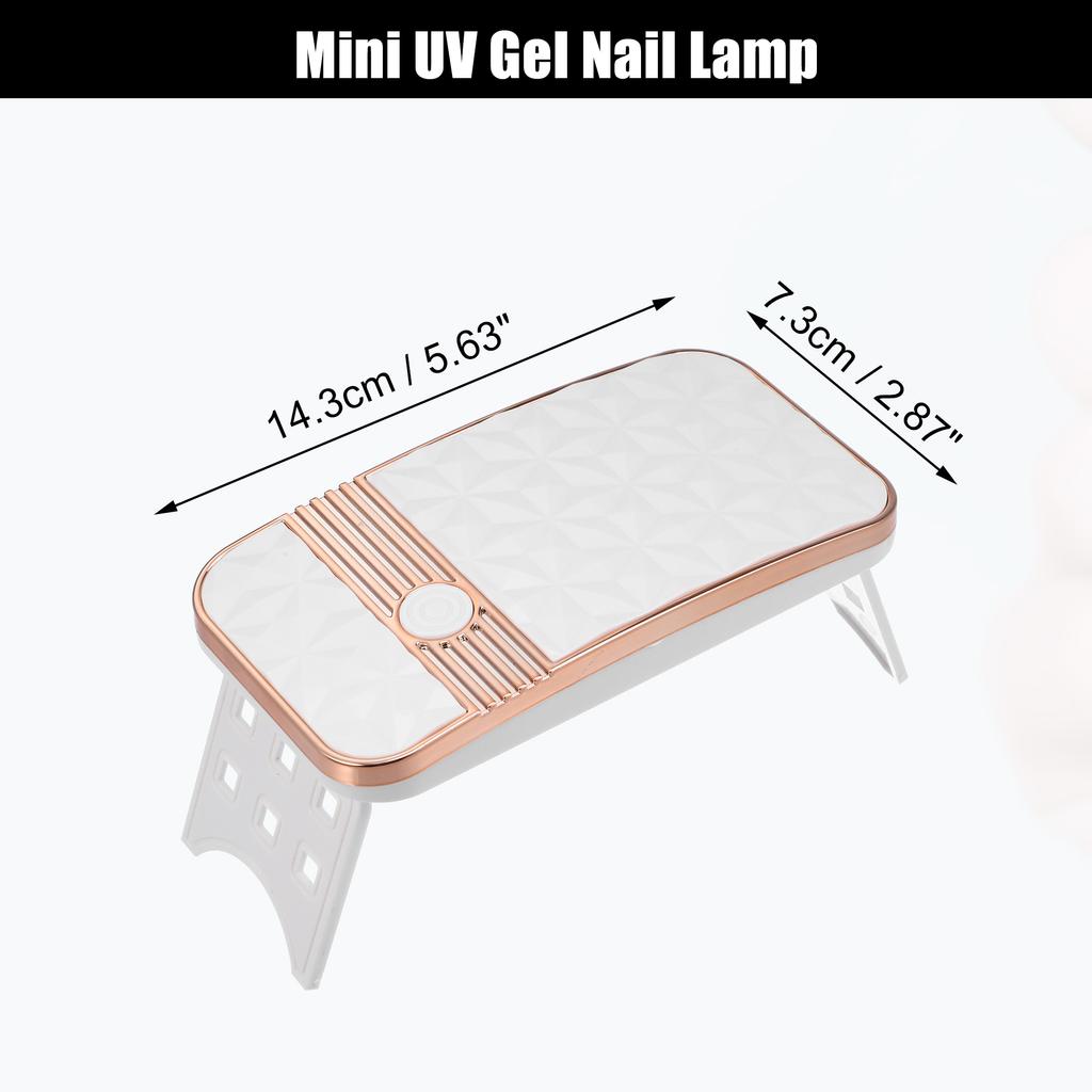 54W UV-LED Portable Nail Drying Lamp With 2 Timers UV Light Gel Nail Manicure Cabin 18PCS LED Lamps Nails Dryer Tools