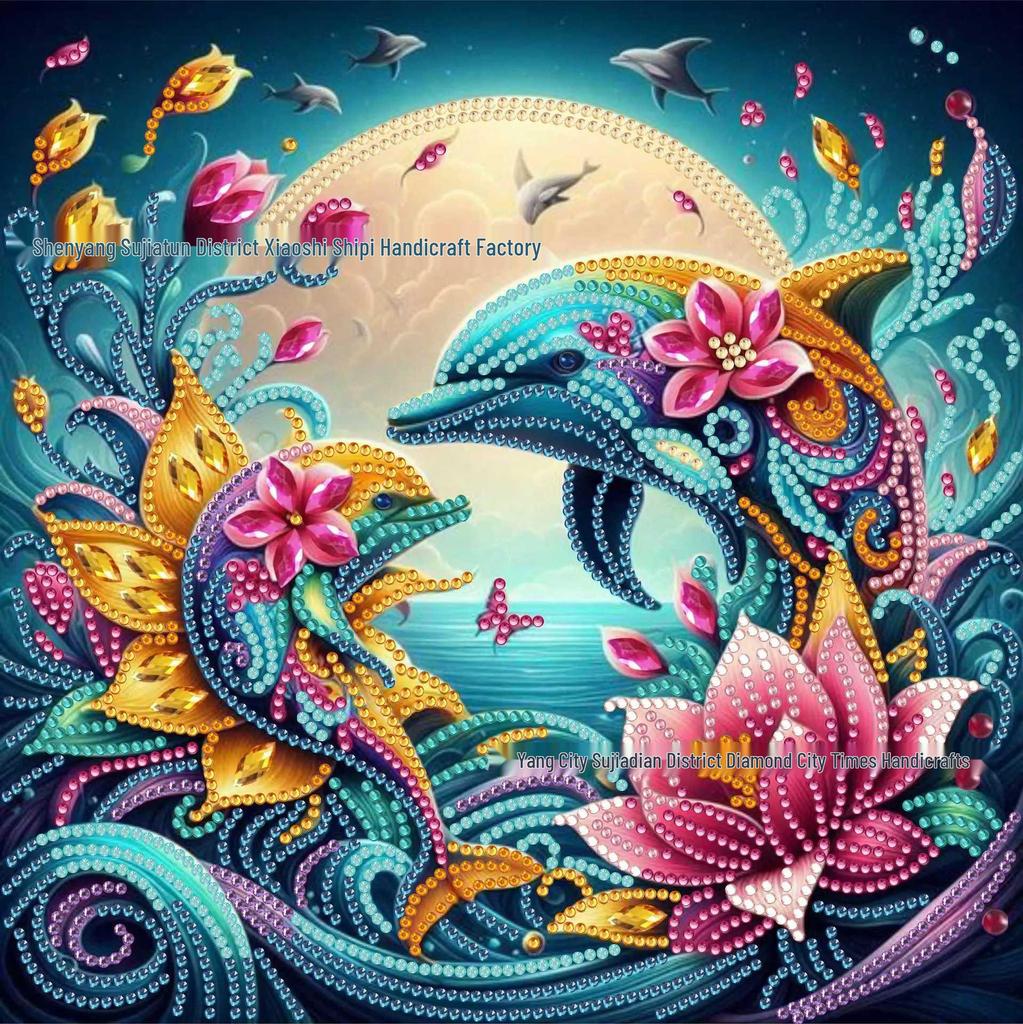 DIY Spezialförmiges Diamantmalerei-Set für Schlafzimmer-, Arbeitszimmer- oder Wohnzimmerdekoration