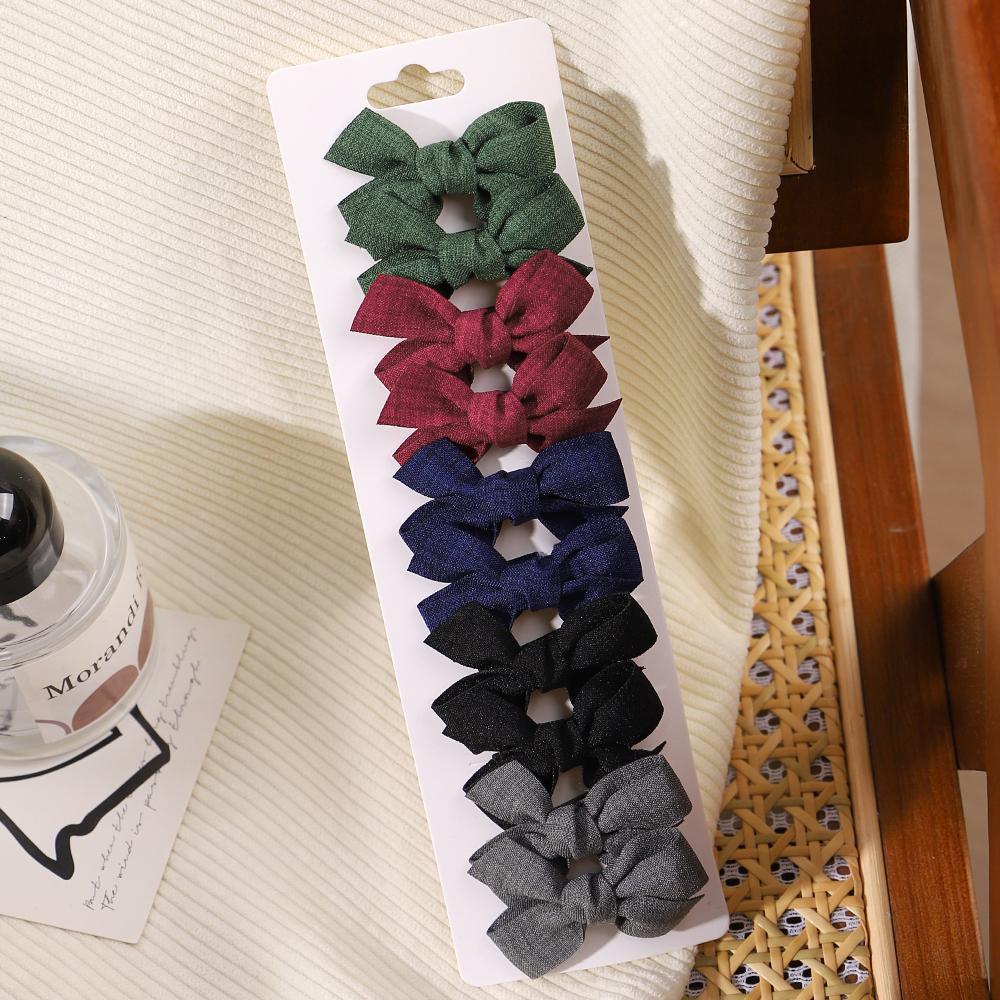 10 Stück/Set Niedliche Mädchen Prinzessin Haarnadeln Haarschleifen Nylon Sichere Haarspangen Haarspangen für Säuglinge Kleinkinder Kinder Baby Haarschmuck