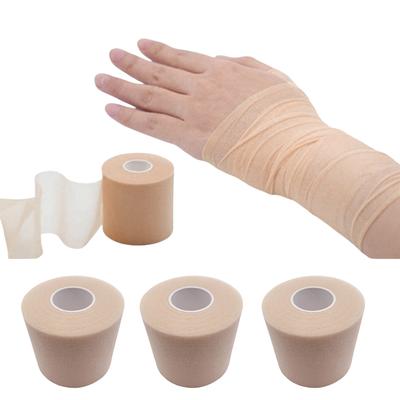 4 Rolls Athletic Foam Tape 6cmx20m 7cmx27m Pre Wrap Sports Tape Breathable For Baseball Football Soccer Wrist Ankle Knee