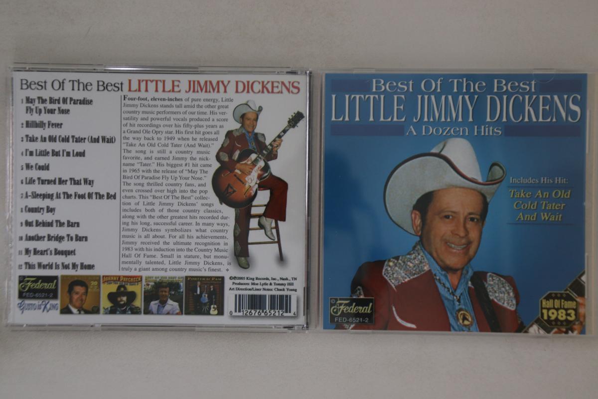 

CD LITTLE JIMMY DICKENS - Best Of The Best FED65212 FEDERAL Non Japan Country Used