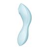 Sextoy - Satisfyer - Curvy Trinity 5+ - Bleu clair - Double stimulation - 3 moteurs puissants