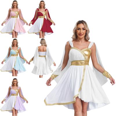 Womens Gold Embellished Chiffon Dress Hidden Zipper Sleeveless Party Photography Attire