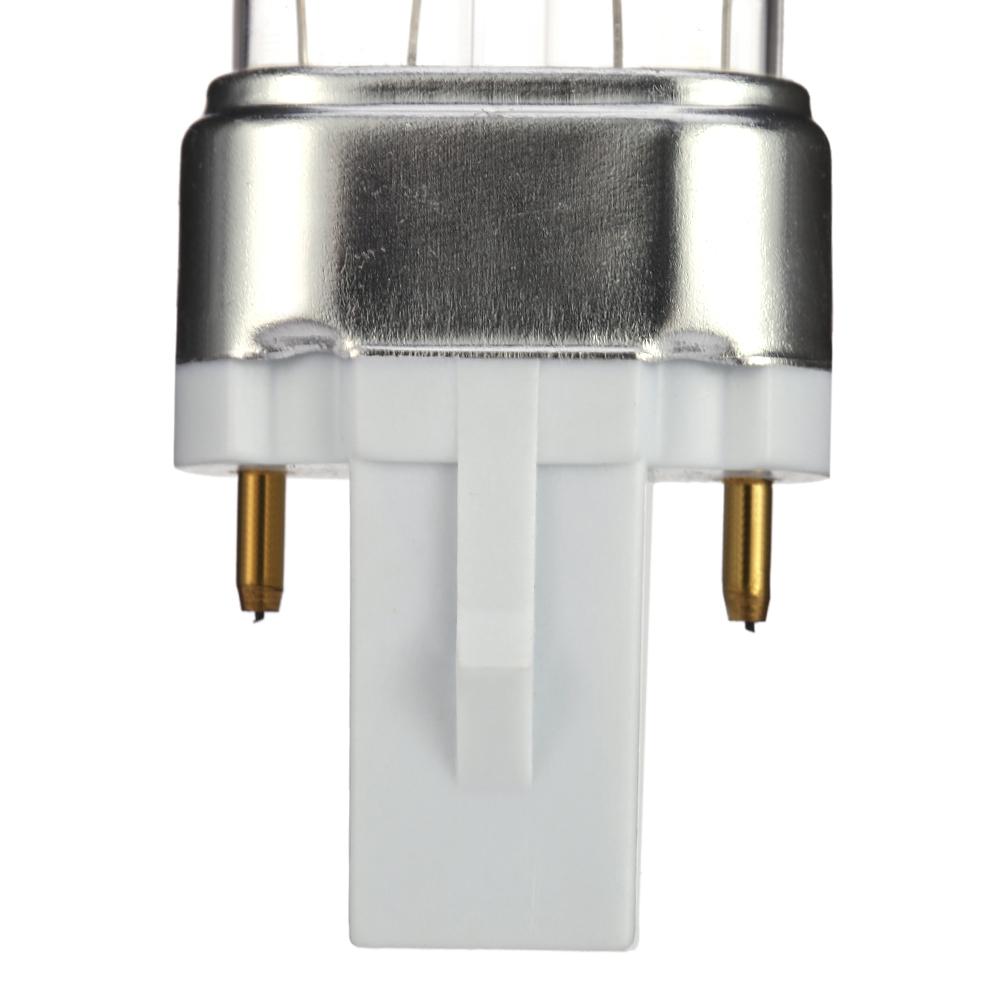 2 Stück 9W G23 Sockel Aquarium Fischtank UV Sterilisator Reiniger Lampen Keimtötende Ultraviolette Ersatz-Glühlampen