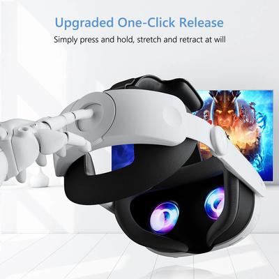 Replaceable Head Strap for Meta Oculus Quest 3 S 3s VR Accessories Replacement Comfortable Sponge Headwear VR Glasses Headset