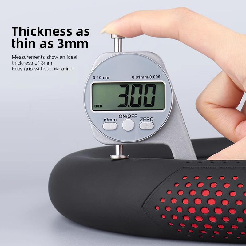 38cm Leather Car Steering Wheel Cover For Citroen C4 C3 C2 C1 DS3 Xsara Picasso Auto Steering Wheel Cover Car Interior keychain