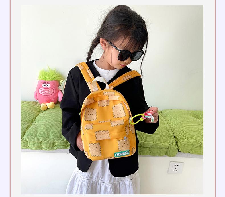 Korean Style 2024 Cute Large-Capacity Backpack - Sweet Student Cartoon School Bag