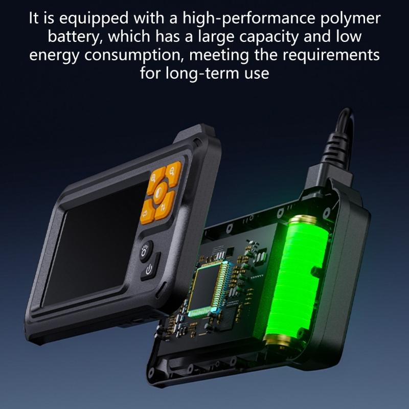 Ergonomic Industrial Endoscope Camera 4.3inch Screen ABS Inspection Borescope for Home Appliance Vehicle Maintenance