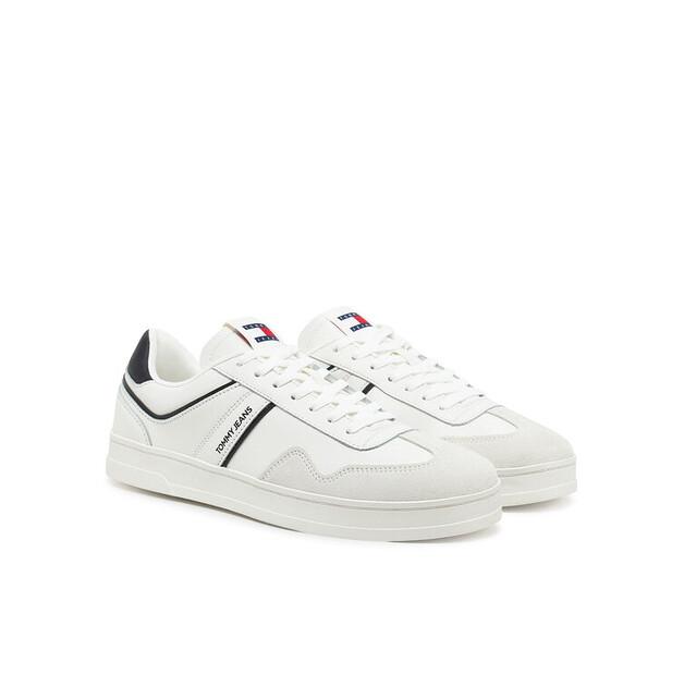 Мужские кроссовки Tommy Jeans The greenwich кожа em0em01571 белые