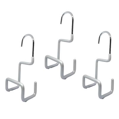 MAWA X Seiei Original [MAWA Bag Hanger Set of 3, Silver, 120765] Non-Slip Bag Hanger